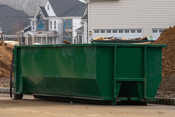 you can specify the placement location for the construction dumpster, as long as it meets safety and accessibility requirements